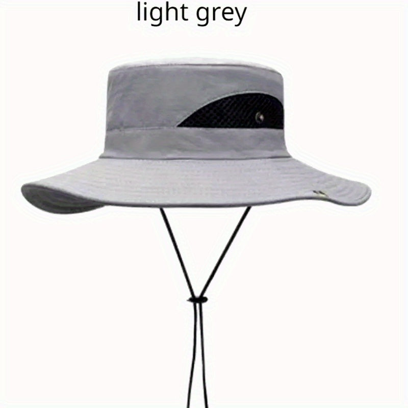 Jungle Sun Hat Outdoor Bucket Hat Sun Protection Big Brim Hat