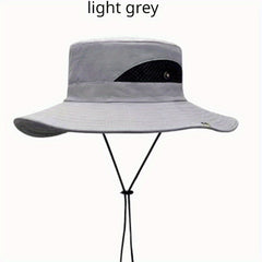 Jungle Sun Hat Outdoor Bucket Hat Sun Protection Big Brim Hat