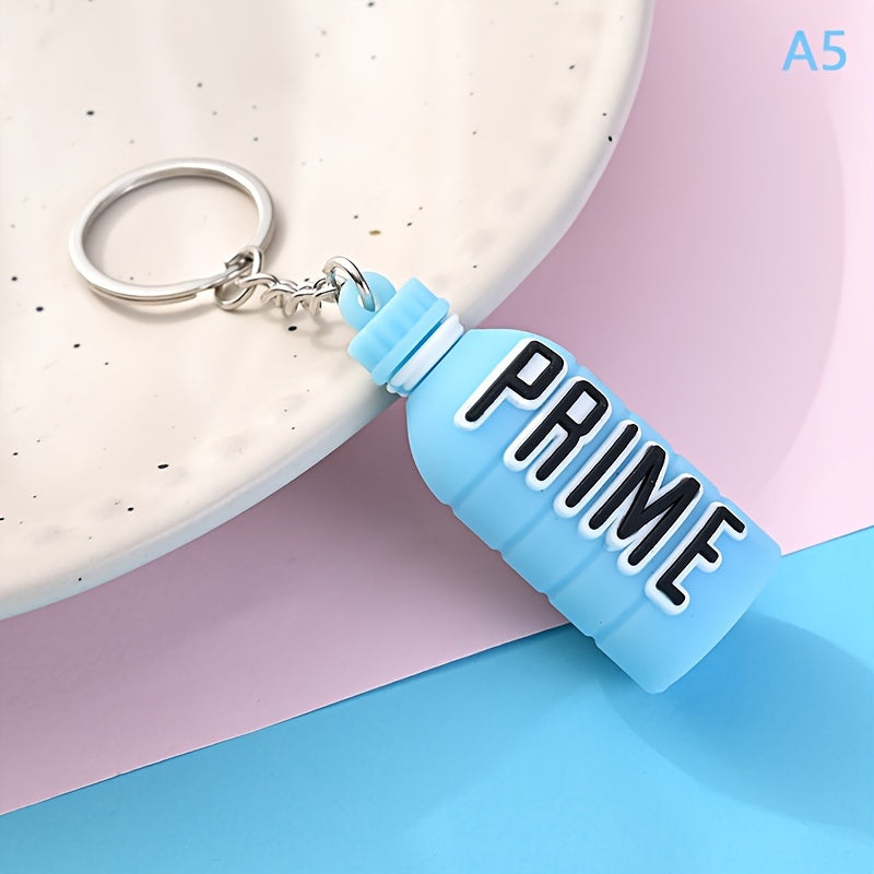 Drink Bottle Keychain Water Bottle Keyring Bag Pendant