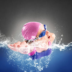 Silicone Swim Cap for Men and Women - Waterproof and Lightweight
