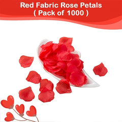 Large Red Heart Balloon Romantic Rose Petal 1000pcs