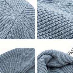 Knitted Beanie Ear Protection Hat Warm Keeping