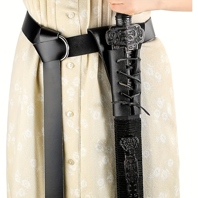 Medieval Vintage Belt Sword Cover Halloween Christmas Cosplay Costume Props