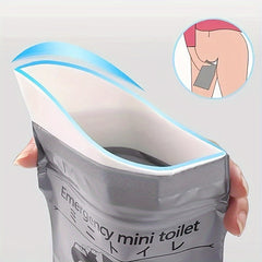 4pcs Emergency Urinate Bags 23.67oz Portable Outdoor Travel Toilet Vomiting Bag