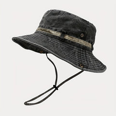 Boonie Hat Washed Cotton Bucket Hat Packable Outdoor Fishing Hat