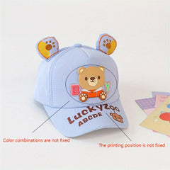 Children's Bear Sunshade Baseball Cap 20-47inch