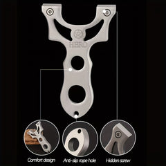 High Precision Zinc Alloy Slingshot Toy for Outdoor Play and Fun