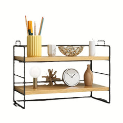 Desktop Shelf Office Desk Storage Dormitory Desk Finishing Table Shelf