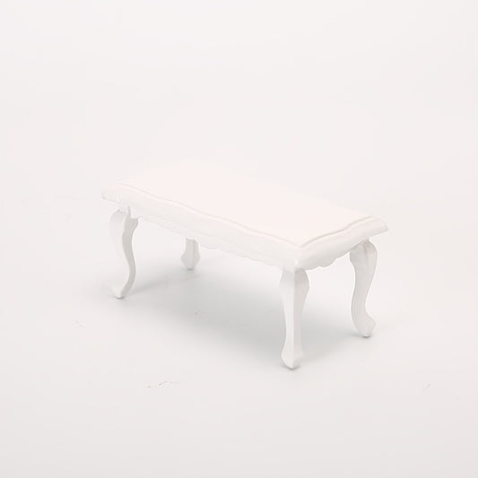 Mini Curved Surface Tea Table Model Furniture