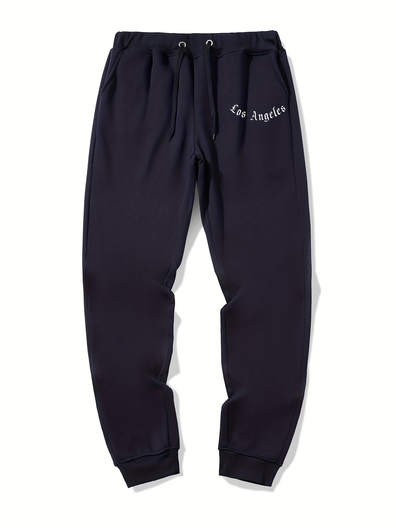LA Casual Stretch Graphic Joggers Men's Sweatpants