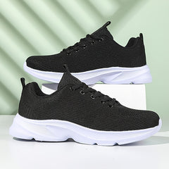 Men's Lace up Sneakers Casual Walking Shoes Comfortable