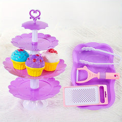 Kids Kitchen Cutting And Chopping Play Set