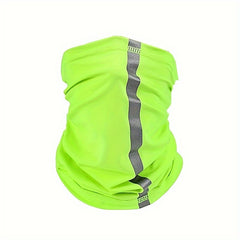 Reflective Neck Gaiter Face Cover for Safety