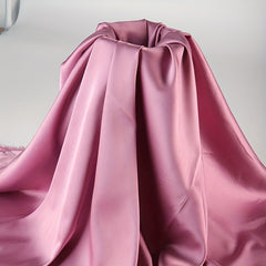 Stretch Satin Chiffon Fabric Faux Silk Pajama Dress Camisole DIY Cloth