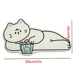 Cat Runner Rug Mat Absorbent Non Slip Soft Shower Mat