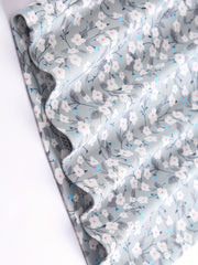 Women's Plus Ditsy Floral Print Summer Shorts