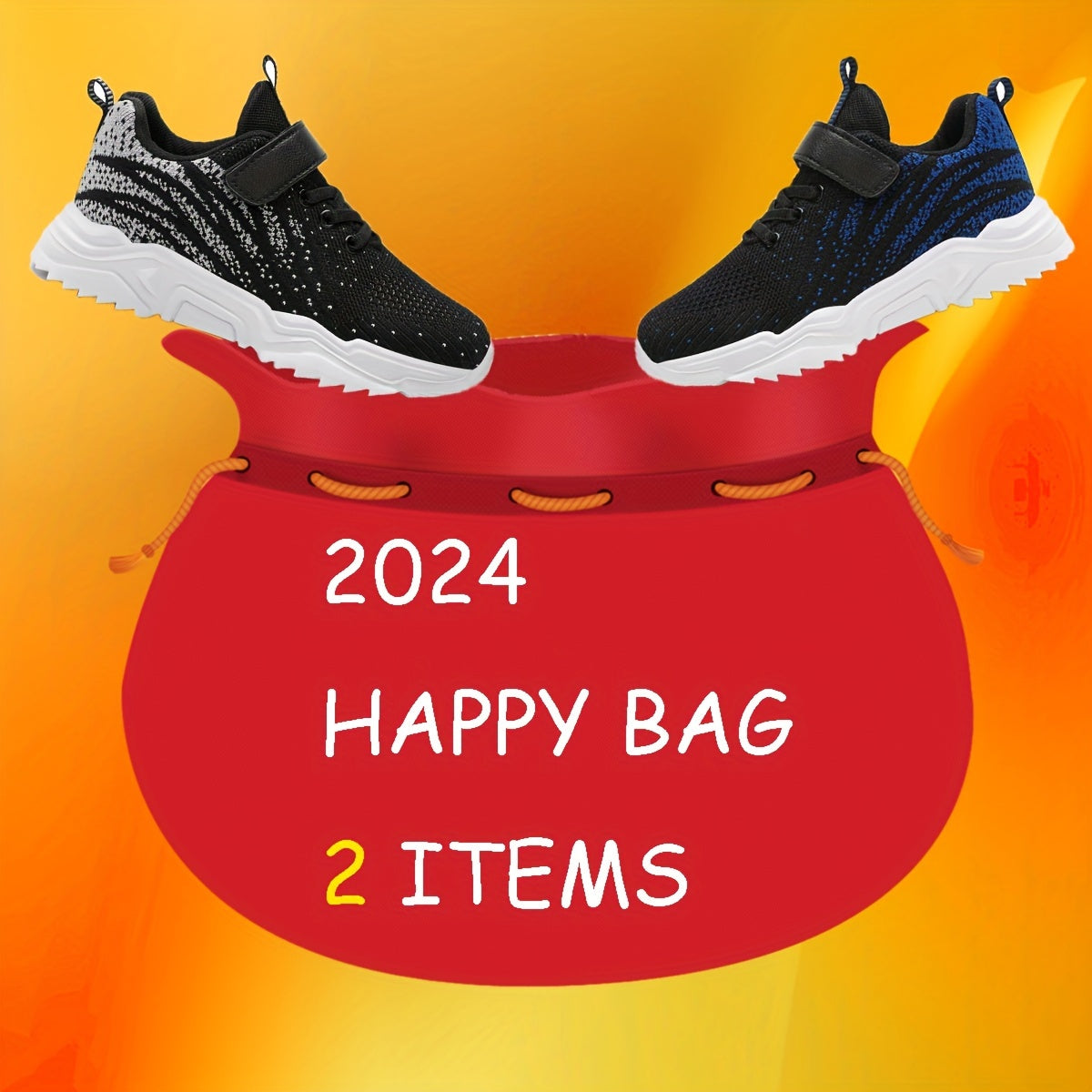 2pairs Boy's Breathable Running Shoes Non Slip Sneakers
