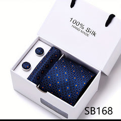 5pcs Business Wedding Tie Set for Men