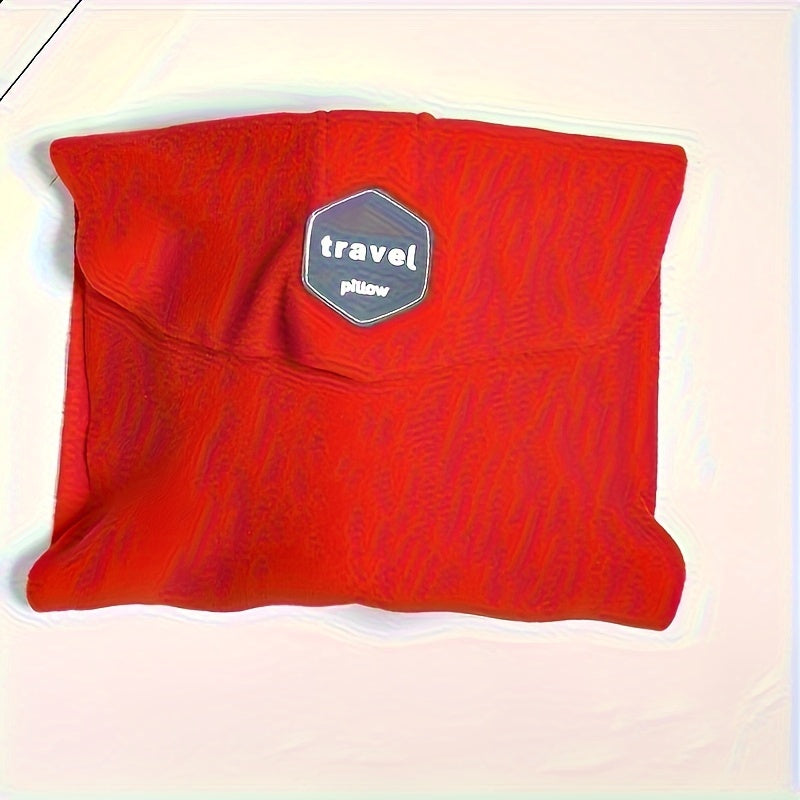 Travel Neck Pillow Soft Support Airplane Outdoor Cervical Pillow