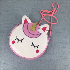 Unicorn Plush Cotton Handbag Messenger Travel Shoulder Bag Satchel