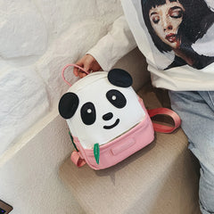 3D Animal Panda Children's School Bag Kindergarten Cartoon Backpack