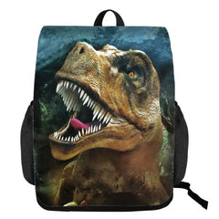 3D Animal Tyrannosaurus Dinosaur Backpack Travel BookBag