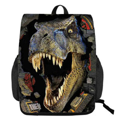 3D Animal Tyrannosaurus Dinosaur Backpack Travel BookBag