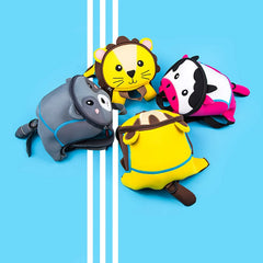 3D Fox School Bags For Boys Anti-lost Backpacks Kindergarten Backpack