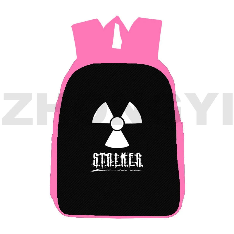 3D Anime Pink Cartoon Game Stalker 2 Heart of Gun Bag Backpack