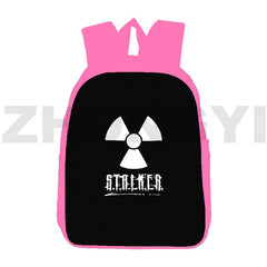 3D Anime Pink Cartoon Game Stalker 2 Heart of Gun Bag Backpack