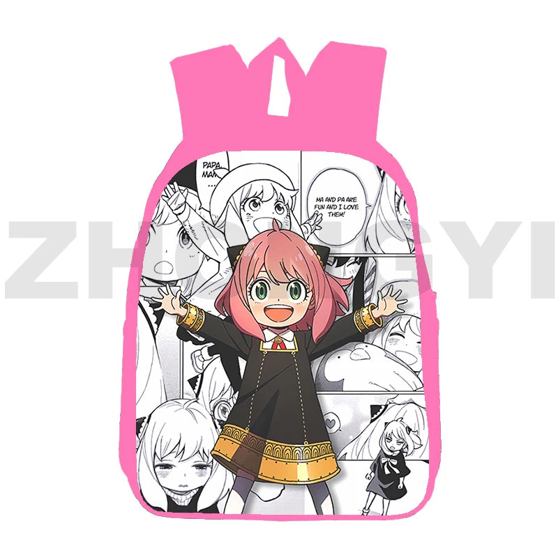 Anime Spy Family Backpacks 12/16 Inch Anya Forger