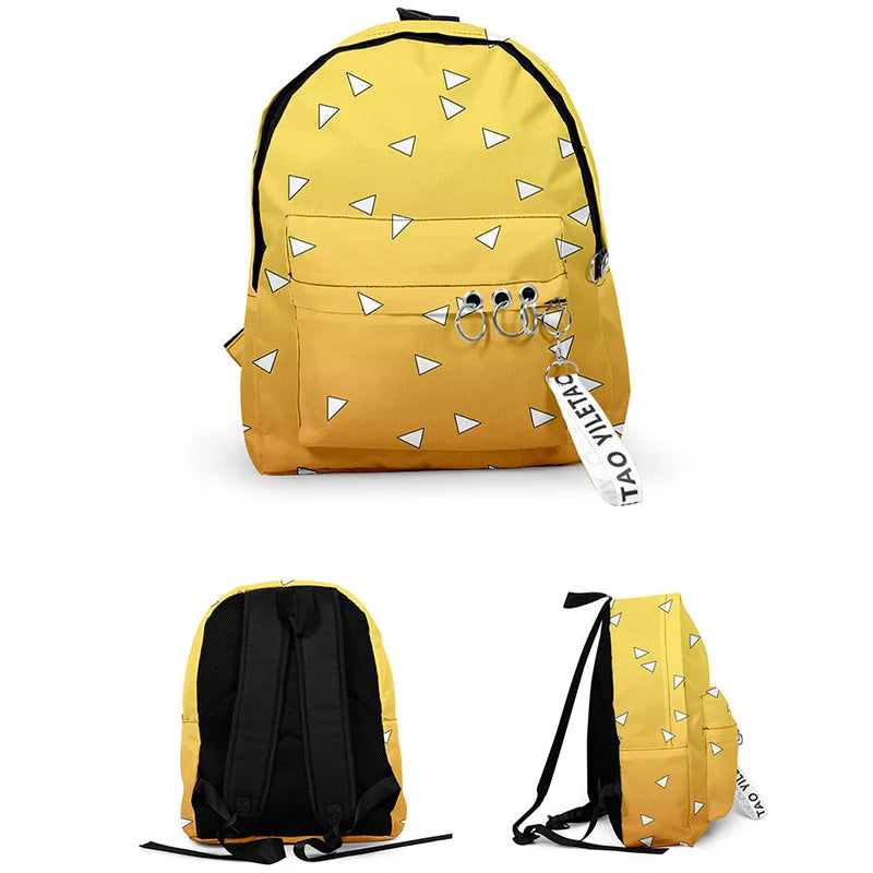 3D Backpack Demon Slayer: Tomioka Giyuu Canvas School Bag