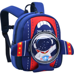 3D Cartoon Astronaut Dinosaur Unicorn Backpack For Kids School