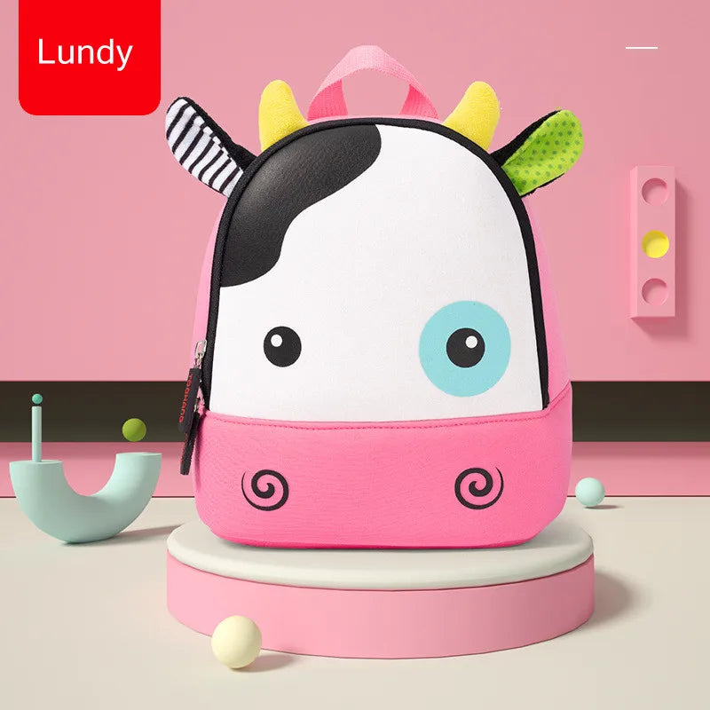 3D Cartoon Children Backpacks School Bags Baby Neoprene Backpack