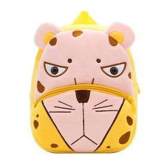 3D Cartoon Kindergarten Plush Children Backpacks Toddler Schoolbag