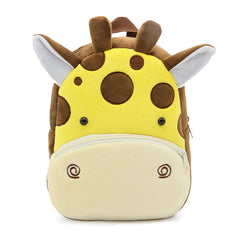 3D Cartoon Kindergarten Plush Children Backpacks Toddler Schoolbag