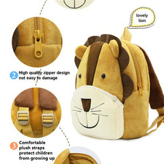 3D Cartoon Plush Kids Backpack Koala Animal School Bag Girls Boys