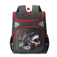 3D Unicorn Backpack Girls School Bag Primary Kids Satchels Boys Shark Backpack
