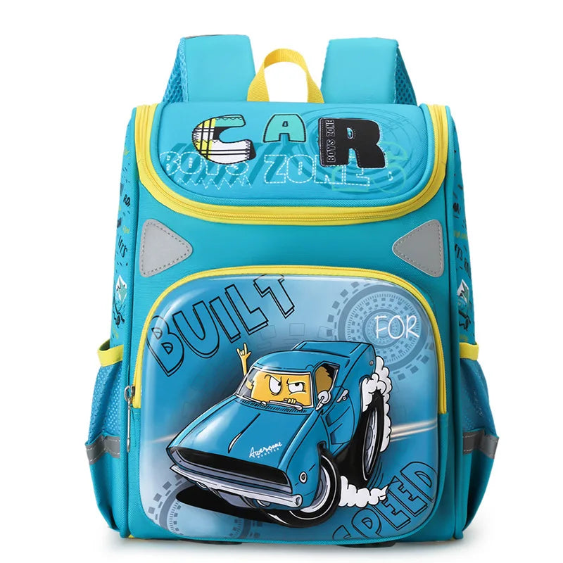 3D Unicorn Backpack Girls School Bag Primary Kids Satchels Boys Shark Backpack