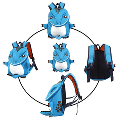 3D Dinosaur Backpack for Boys Kids Kindergarten Small SchoolBag Girls