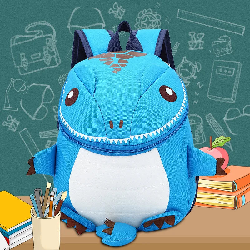 3D Dinosaur Backpack for Boys Kids Kindergarten Small SchoolBag Girls