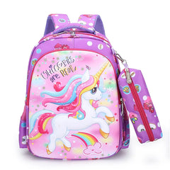 3D Dinosaur Boys Backpack Girls Pink Unicorn School Bags