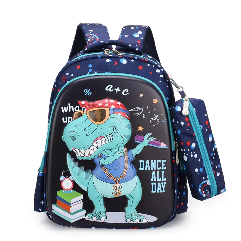 3D Dinosaur Boys Backpack Girls Pink Unicorn School Bags