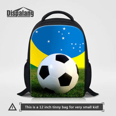 3D Footballs Soccers Children Backpacks Basketballs Kids Kindergarten Schoolbag