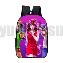 3D Friday Night Funkin Backpack Unisex Schoolbags Waterproof Bag Kids Rucksack