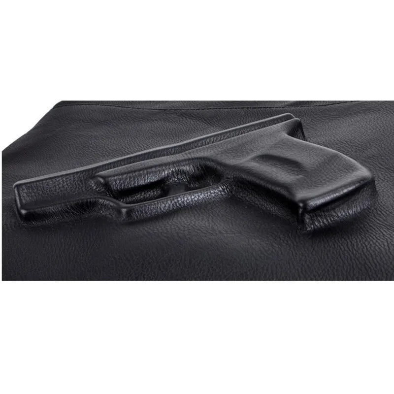 3D Print Gun Clutch Women Bag Evening Leather Handbags
