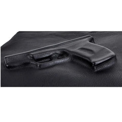 3D Print Gun Clutch Women Bag Evening Leather Handbags