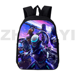 3D Printed Fire Garena Game Backpacks 12/16 Inch Anime School Bags