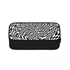 3D Stereo Vision Pen Box Zipper Bag Student School Anime