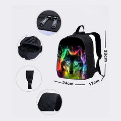 3D Sword Shield School Bags Girls Backpack Children Kids Bag For Boy Toddler